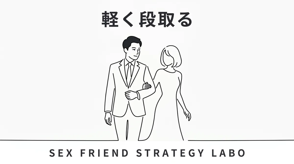 重い熱量を出さず気軽さを保ったまま所作で連絡からデートへ段取ることを表すイラスト