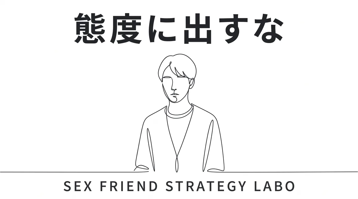 態度の変化と嘘の綻びという自分の油断を防ぐことを表すイラスト