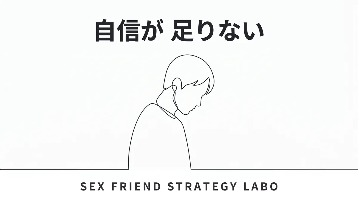 信頼されず自信がなさすぎて関係発展率で失点していることを表すイラスト